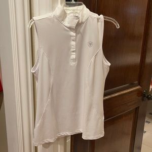 Ariat sleeveless show shirt
